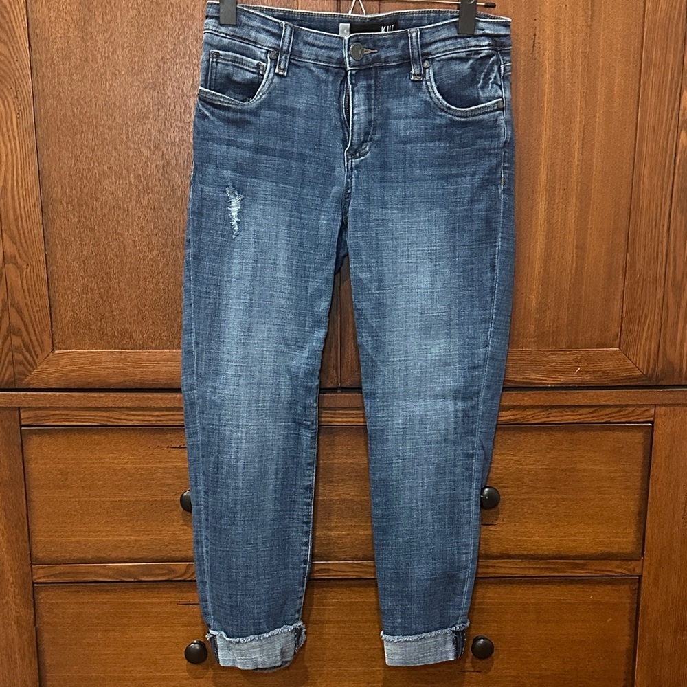 Kut from the Kloth Relaxed Fit Blue Boyfriend Jeans